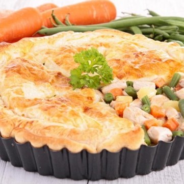 أسهل طريقة لعمل فطيرة الدجاج