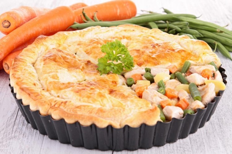 أسهل طريقة لعمل فطيرة الدجاج