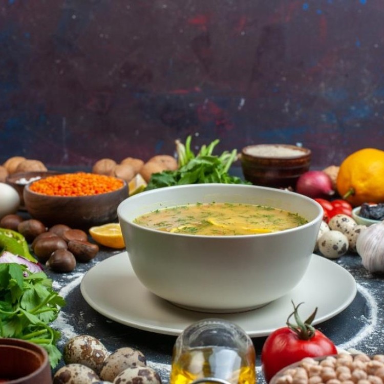 شوربة الخضار بالشوفان