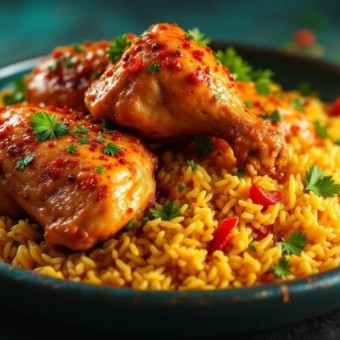 طريقة عمل الكبسة بالدجاج لغداء اليوم الوطني السعودي