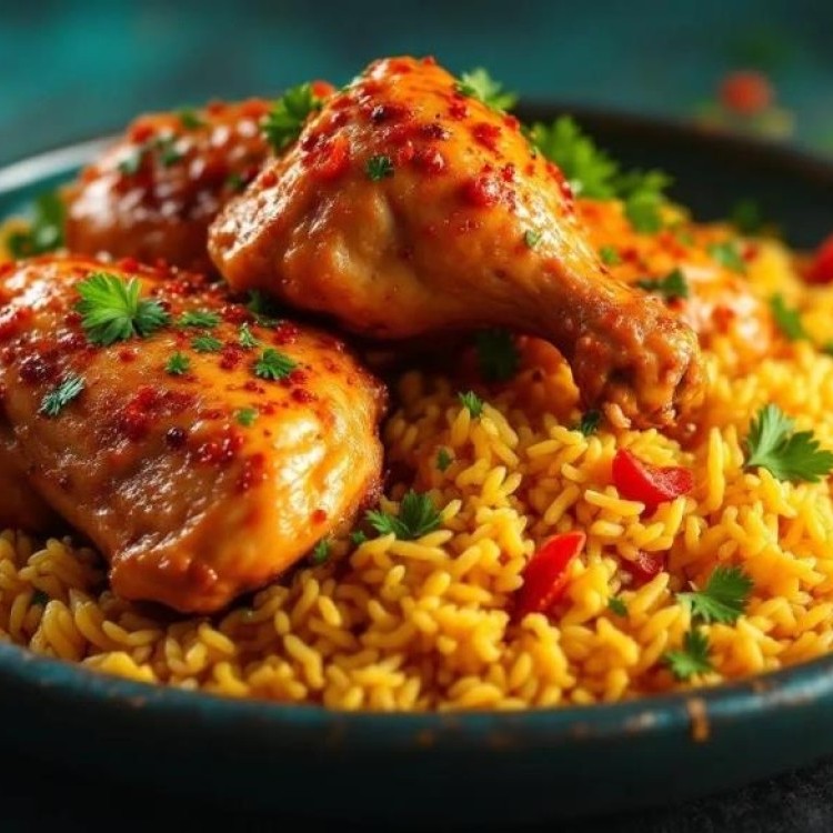 طريقة عمل الكبسة بالدجاج لغداء اليوم الوطني السعودي