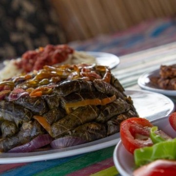 محشي ورق العنب بنكهات لذيذة