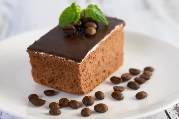 كيك النسكافيه بالحليب