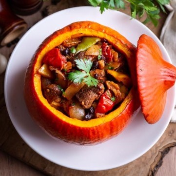 يخنة القرع واللحم