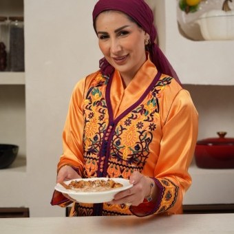 فطيرة التفاح مع بودنج الشيا بالفيديو