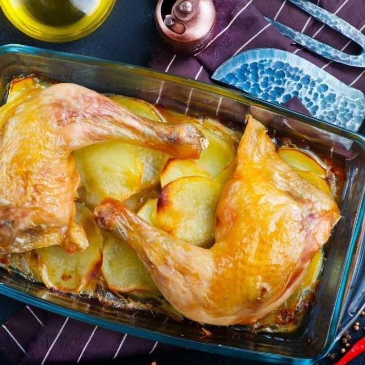 صينية الدجاج بالبطاطس