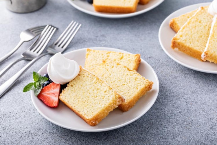 كيكة الشاي العادية