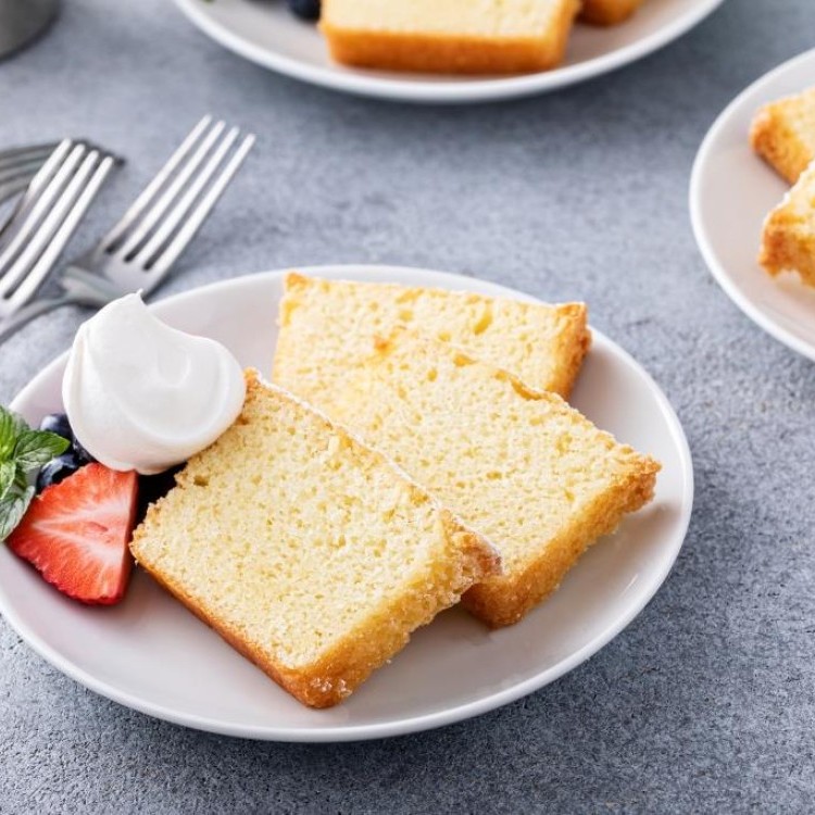 كيكة الشاي العادية