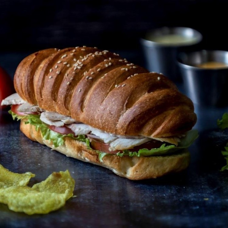 ساندويش شرائح الجبن بالتيركي