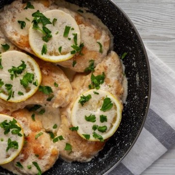 سمك بالطحينة بدون فرن