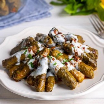 فتة ورق عنب