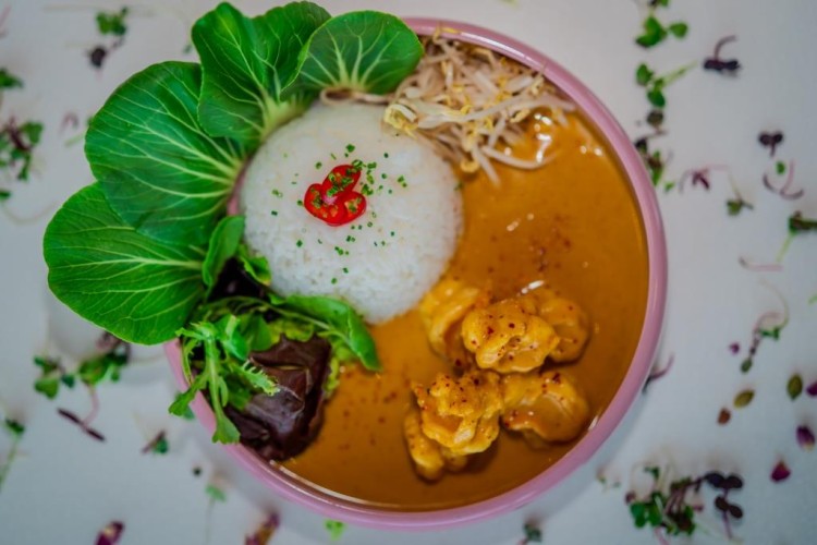 كاري الروبيان التايلاندي