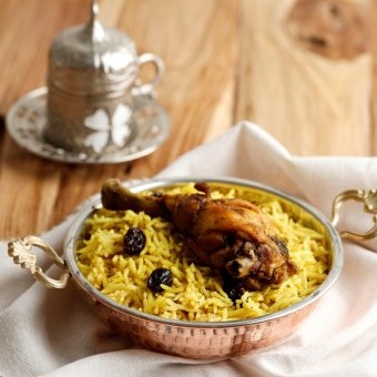 رز برياني بالدجاج