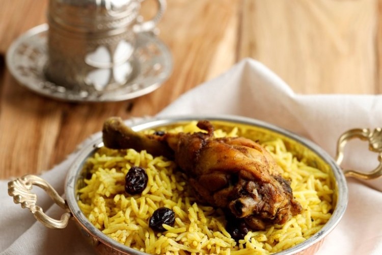 رز برياني بالدجاج