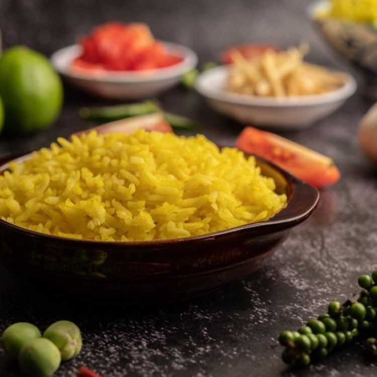 طريقة عمل الأرز البسمتي الأصفر