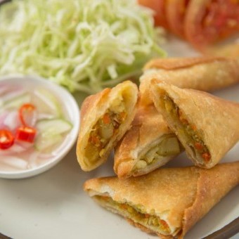 السمبوسة الهندية بالخضار