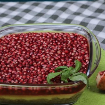تشيز كيك الرمان بالفيديو