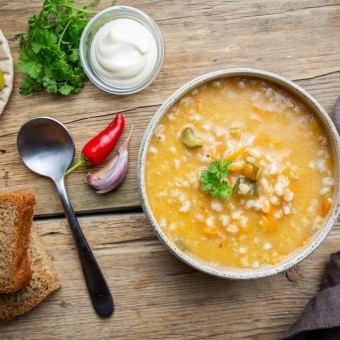 طريقة عمل شوربة خضروات بالشوفان