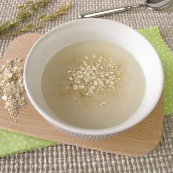 شوربة شوفان سريعة