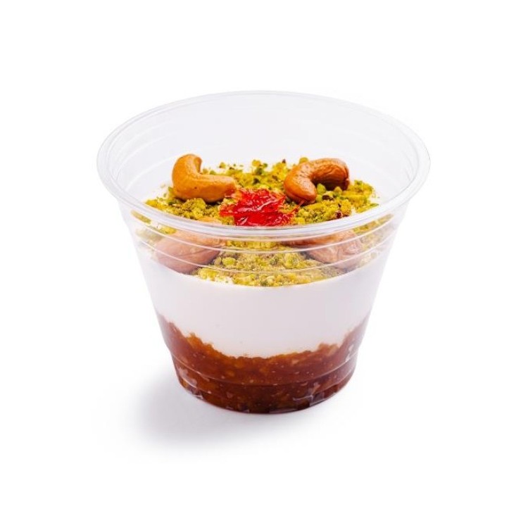 حلى قشطة وتمر بطعم فاخر