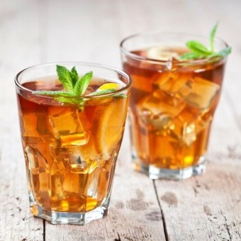 شاي مثلج بالعسل والنعناع