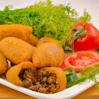 كبة البطاطا المقلية