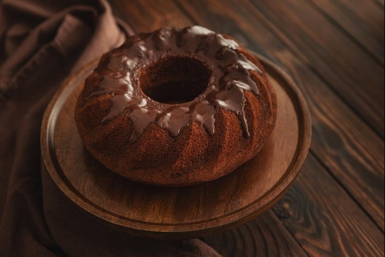 كيكة الشوكولاتة بالزبدة والحليب