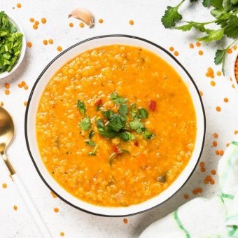 طريقة عمل شوربة العدس المصرية