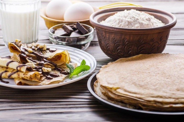 عجينة الكريب لجميع الحشوات