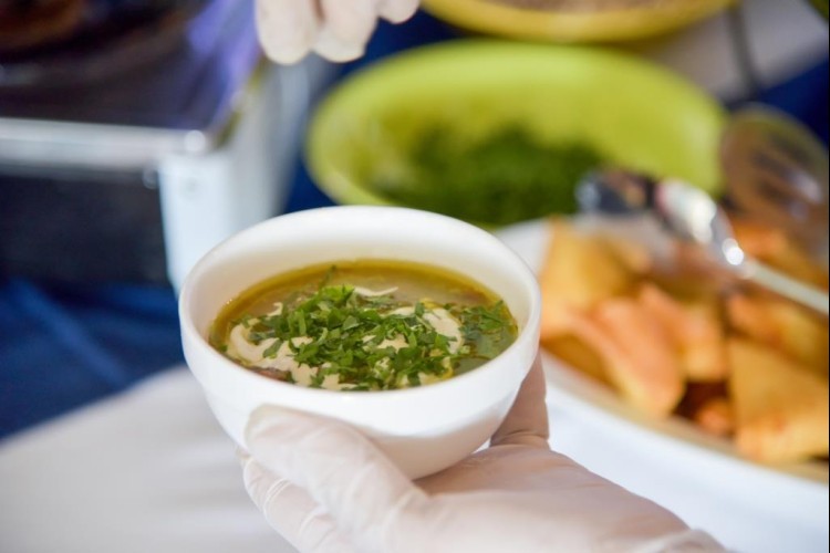 فول بالطحينة والبيض المسلوق للسحور