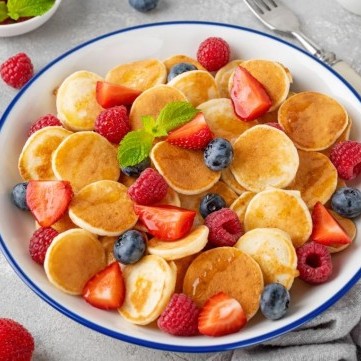 بان كيك بدون دقيق سهل جداً