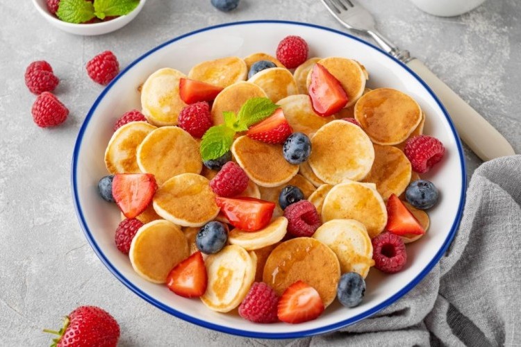 بان كيك بدون دقيق سهل جداً