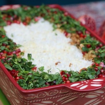 صينية الأرز بالدجاج والخضار بالفيديو