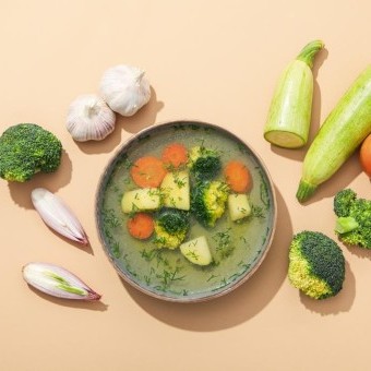شوربة خضار بسيطة