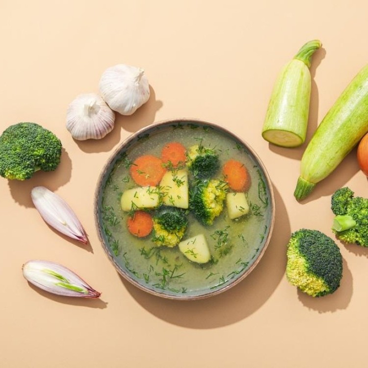 شوربة خضار بسيطة
