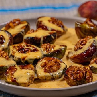 حلا التين بالكراميل بالفيديو