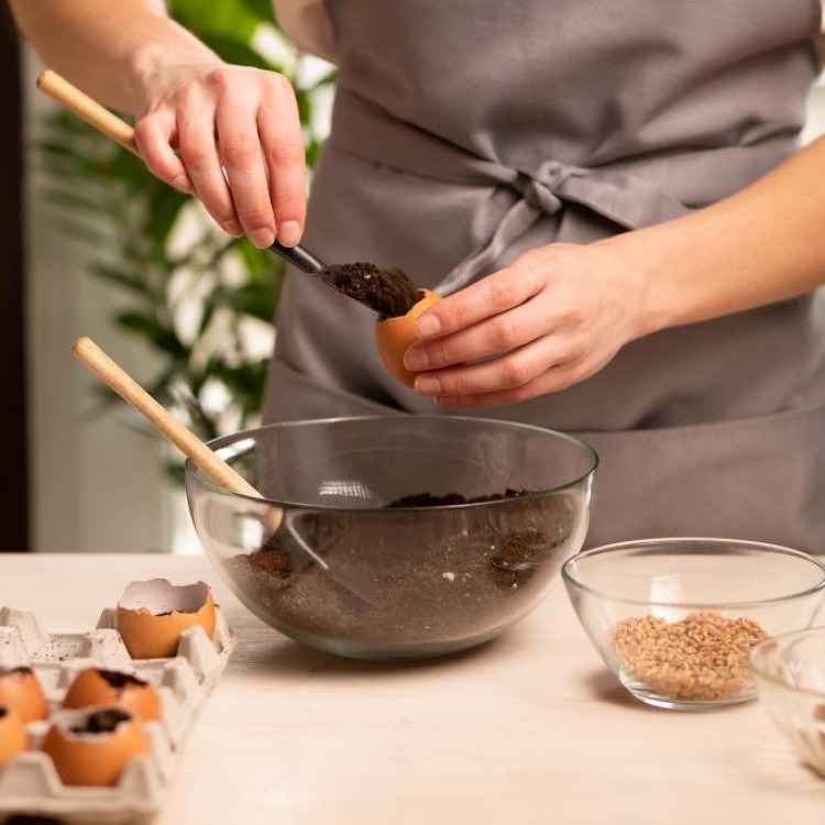 استخدام قشر البيض في تحسين طعم القهوة