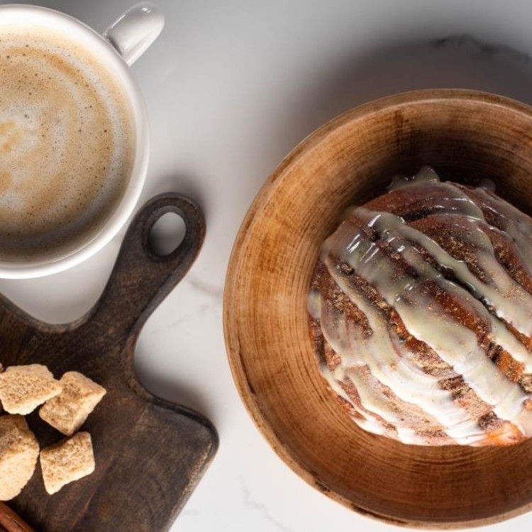 سينابون في الميكروويف