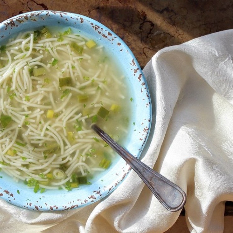 شوربة الشعيرية التقليدية