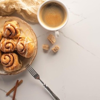سينابون رول بمذاق القهوة