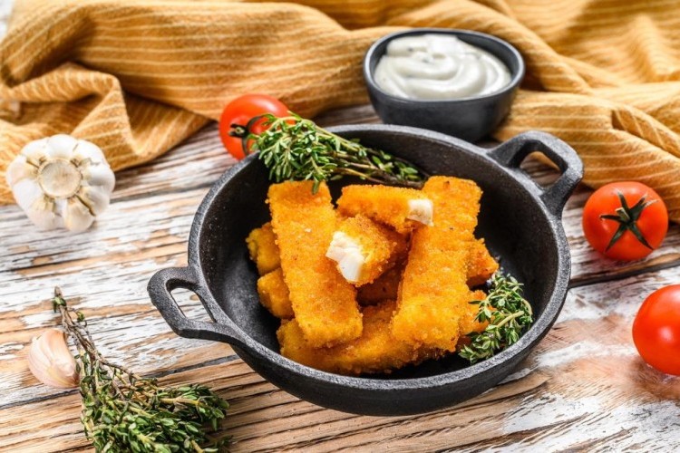 أصابع فيليه السمك المقلية