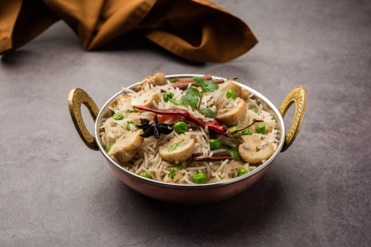 طريقة عمل برياني بالمشروم