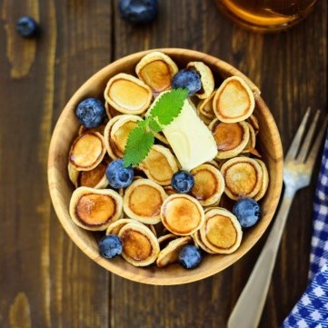 ميني بان كيك بدون سكر