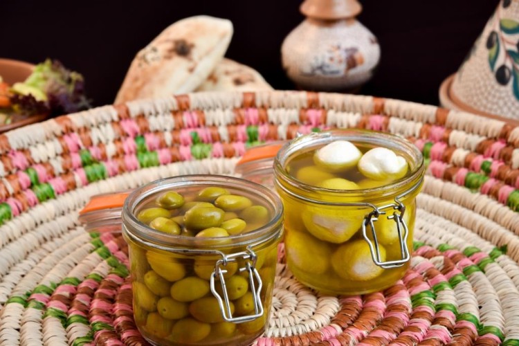 كرات اللبنة بالزيت