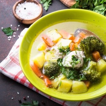 شوربة الخضار الصحية للوقاية من سرطان الثدي