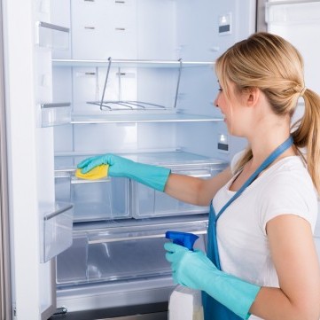 طريقة تنظيف الثلاجة من العفن