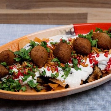 فتة الكبة والباذنجان بالفيديو