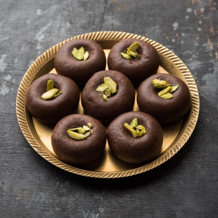 كرات السميد بالشوكولاتة