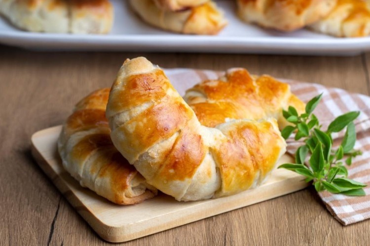 الكرواسون الهش بالزيت