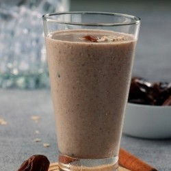 سموذي التمر والقرفة بالفيديو